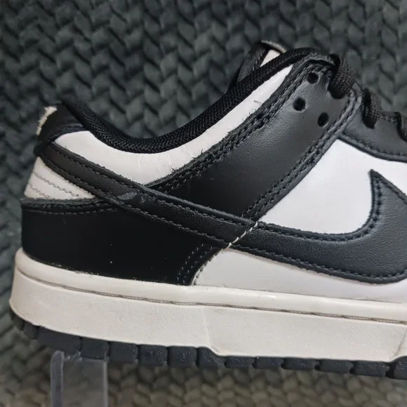 Nike Dunk Low Black White Men's Retro Sneakers Shoes DD1391-100 Size 7.5 - Picture 7 of 16